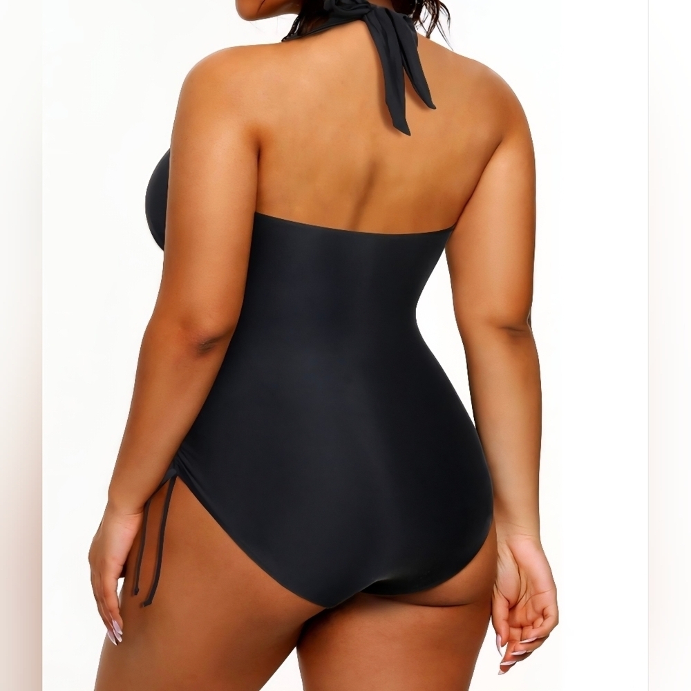 Aqua Eve Plus Size Swimsuit #524 - Picture 9 of 11